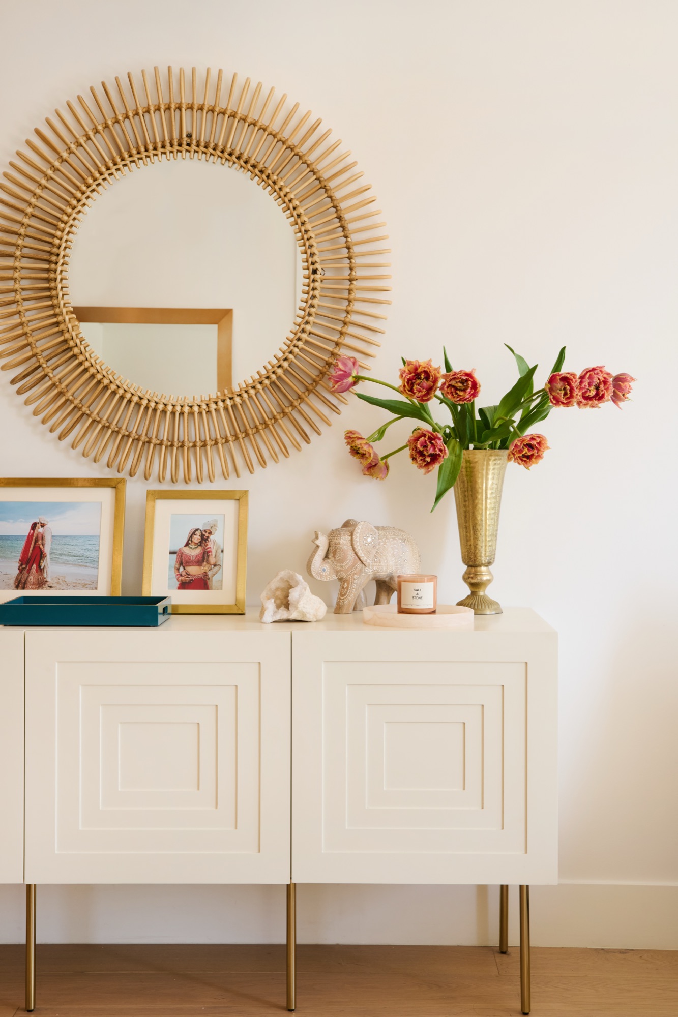 Richa Moorjani Residence · Design by K.L. Fischer for Havenly