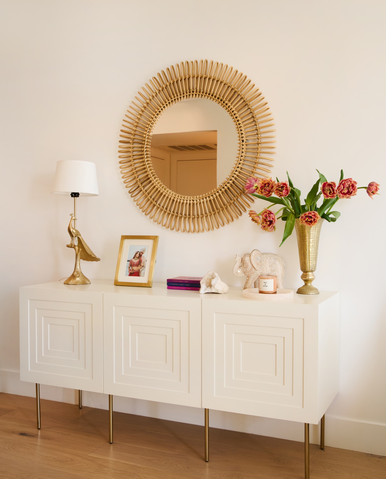 Richa Moorjani Residence · Design by K.L. Fischer for Havenly