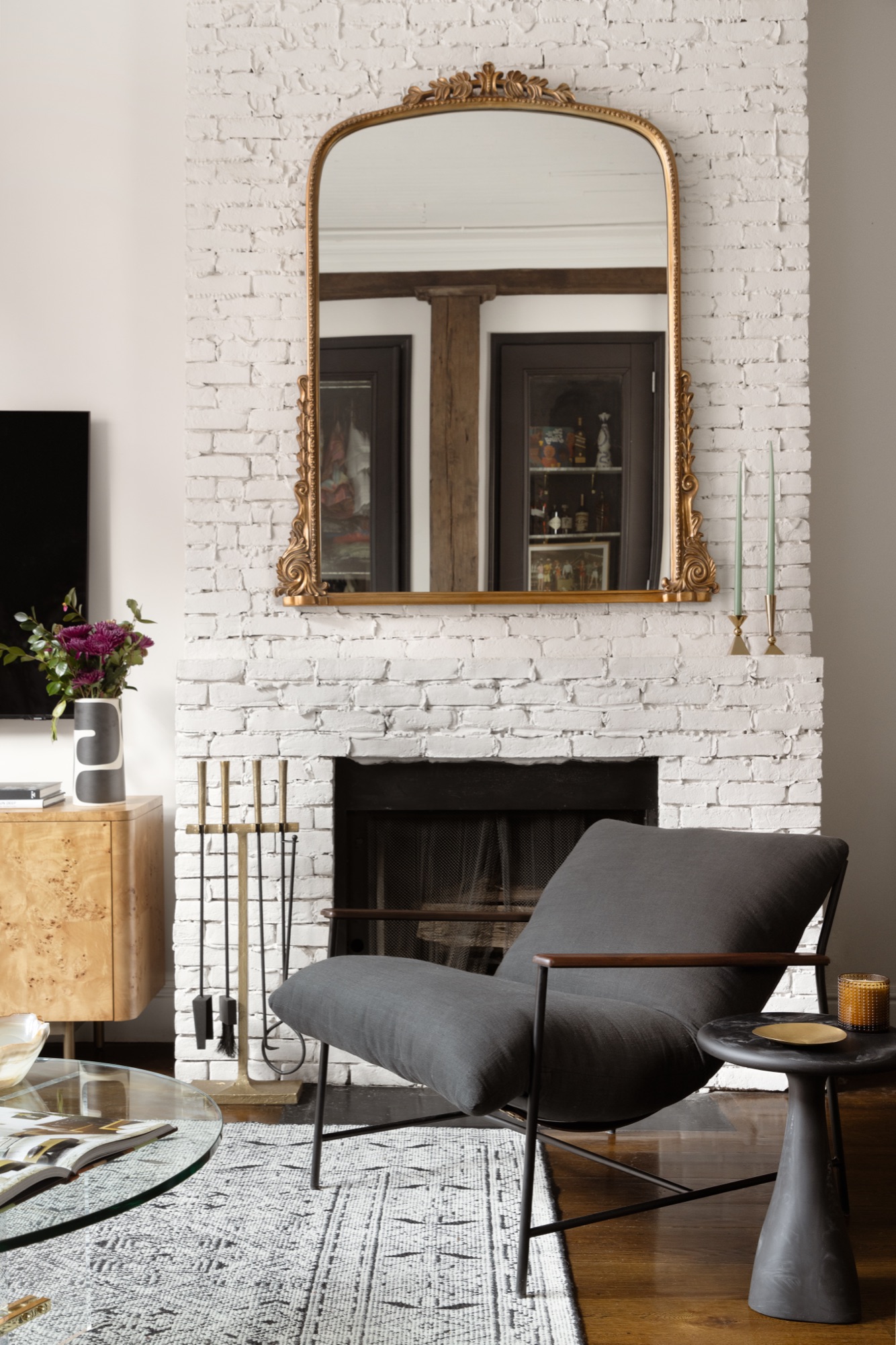 Tunde Oyeneyin Residence · Design by K.L. Fischer for Havenly